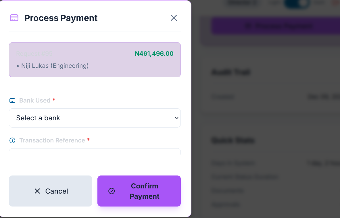 NijiProcure - Enterprise Procurement System screenshot 1